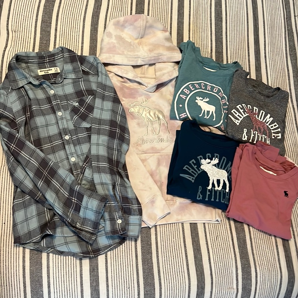 Abercrombie kids girls lot size 7/8